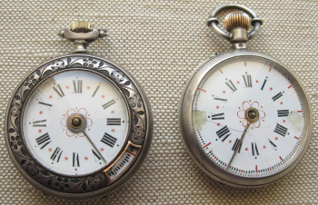 2 часов для крикета, Сверчек, не на ходу, утраты, некомплект. Henry Lioret, Франция., Артикул 1712