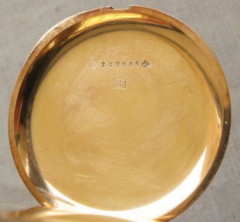 Карманные часы, PATEK PHILIPPE, для F.Winter Санктъ-Петербург, Швейцария, золото 56 проба, 96,9грамма, 51,4мм, 1904-1905гг. на ходу., Артикул 1720