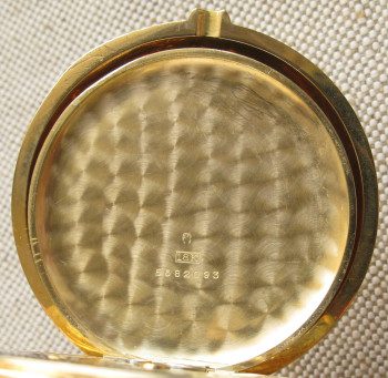 Карманные часы, Омега, OMEGA, золото 750 проба, 133,5 грамма, 54,6мм, 1916г., выписка из архива Омега, выписка из магазина . на ходу. коробка не входит в стоимость лота., Артикул 1721