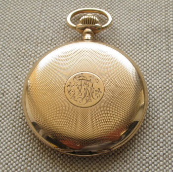 Карманные часы , UNION HORLOGERE, Швейцария, золото 79,5 грамм, 51,5 мм. не на ходу., Артикул 1723