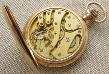 Карманные часы , UNION HORLOGERE, Швейцария, золото 79,5 грамм, 51,5 мм. не на ходу., Артикул 1723