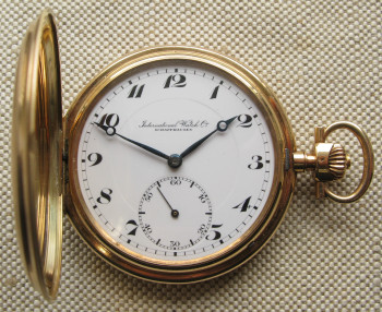 Карманные часы, IWC, золото 585 проба, 82.5грамма, 51.5мм, Швейцария, 1916г.,, Артикул 1726