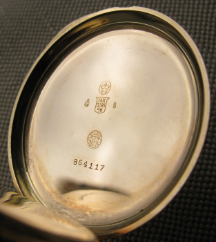 Карманные часы, IWC, золото 585 проба, 82.5грамма, 51.5мм, Швейцария, 1916г.,, Артикул 1726