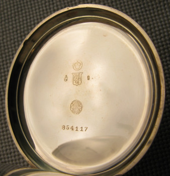 Карманные часы, IWC, золото 585 проба, 82.5грамма, 51.5мм, Швейцария, 1916г.,, Артикул 1726