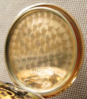 Карманные часы, IWC, золото 585 проба, 82.5грамма, 51.5мм, Швейцария, 1916г.,, Артикул 1726