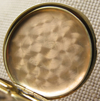 Карманные часы, BOUTTE, золото, 585 проба, 23.7 грамма. 32мм., Артикул 1732
