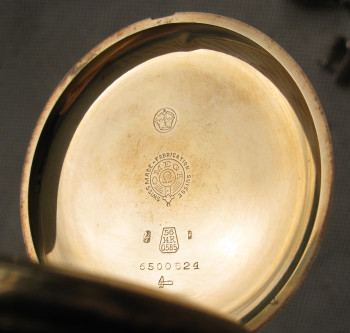 Карманные часы, Омега, OMEGA, золото 585 проба, 1925-1929г., Швейцария, 90,3грамма., Артикул 1739