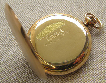 Карманные часы, Омега, OMEGA, золото 585 проба, 1925-1929г., Швейцария, 90,3грамма., Артикул 1739