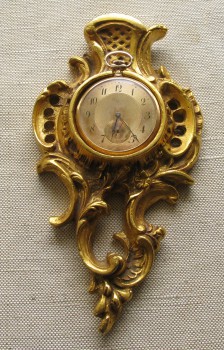 Подчасник, бронза, 190х10мм.часы не в комплекте, для наглядности., Артикул 308