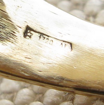 Кольцо, золото 750 проба, 16.9 грамма, Италия, Valenza, 1985., Гранат 8.5 карат, заключение МГУ. Тест спектрометра. 22 размер., Артикул 529