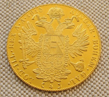 4 дуката, Австрия, 1915г., 13.96грамма золото 986 пробы., Артикул 561