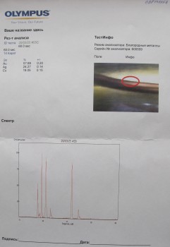 Кольцо, цвет соломенный, золото 577 проба по спектрометру. 17.5 размер 3.7грамма., Артикул 562