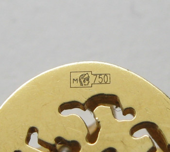 Колье, золото 750 проба, бриллианты 5,18 карата, сапфиры 0,54 карата, аметисты 16карат . 427мм. 70.5 грамма., Артикул 591