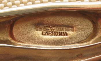 Браслет, серебро 925 проба, LAPPONIA, Финляндия, 36,6грамма, 1980г., Артикул 602