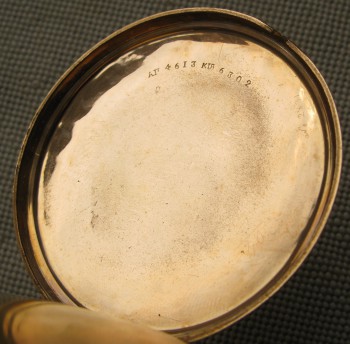 Репетир начало 19 века, надпись - Breguet a Paris золото  750проба  54мм диаметр 108грамм, Артикул 67