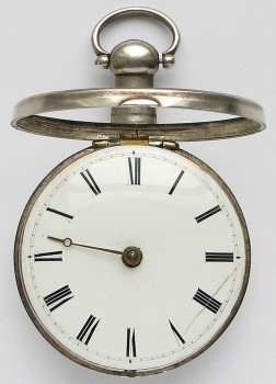 Карманные часы Англия Лондон 1810г. MORRIS MINORIES с футляром 59мм, Артикул 72