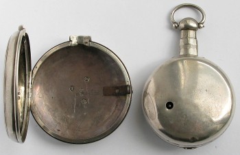 Карманные часы Англия Лондон 1810г. MORRIS MINORIES с футляром 59мм, Артикул 72