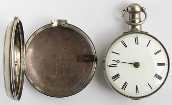 Карманные часы Англия Лондон 1810г. MORRIS MINORIES с футляром 59мм, Артикул 72