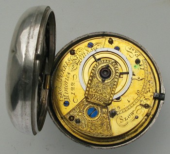 Карманные часы Англия Лондон 1810г. MORRIS MINORIES с футляром 59мм, Артикул 72