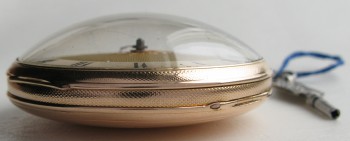 Карманные часы, золото 750 проба, Франция, Париж, 54мм, 94грамма, 1822-1838г, Артикул 78