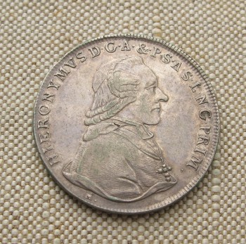 Талер 1795 года Зальцбург Австрия слаб, Артикул 8080