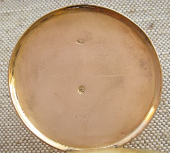 Часы карманные, золото 750 пробы, Франция, Париж, Lepine, 54мм. 1814-20 гг., Артикул 88