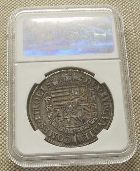 Талер 1564-1595 года Австрия Тироль слаб, Артикул 8092