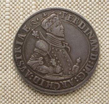 Талер 1564-1595 года Австрия Тироль слаб, Артикул 8092
